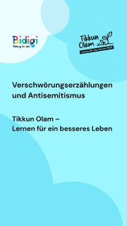 Verschwörungserzählungen zu erkennen heißt auch, Antisemitismus zu erkennen.

Antisemitismus und Verschwörungserzählungen hängen eng zusammen.
Viele Verschwörungsmythen nutzen alte antisemitische Ideen.

Wenn von „geheimen Mächten“ die Rede ist,
die Politik, Medien oder Geld kontrollieren sollen,
knüpft das an jahrhundertealte Feindbilder an.

Diese Bilder sind nicht neu – sie sind gefährlich.

Im Video erfahrt ihr mehr. Es ist im Rahmen unseres Projekts "Tikkun Olam, Lernen für eine bessere Welt" an Schulen mit sonderpädagogischem Förderschwerpunkt entstanden. 

#gegenjedenantisemitismus #inklusion #niewiederistjetzt #tikkunolam