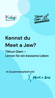 Begegnung und Austausch schaffen Nähe und Verständnis.
Sie machen Menschen sichtbar – jenseits von Klischees.

Wenn Menschen sich begegnen,
einander zuhören und Fragen stellen können,
verändern sich Perspektiven.

Formate wie persönliche Gespräche zeigen:
Begegnung stärkt Empathie – und baut Vorurteile ab.

Für das Projekt "Tikkun Olam, Lernen für eine bessere Welt" haben wir mit @meet_a_jew zusammen gearbeitet, wofür wir sehr dankbar sind. Was die Initiative bewirken kann, erfahrt ihr im Video.

#gegenjedenantisemitismus #inklusion #niewiederistjetzt #tikkunolam